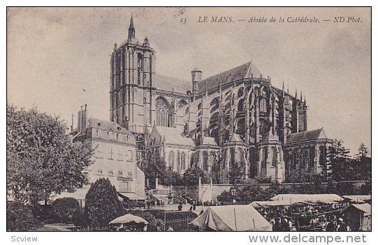Le Mans , France , 00-10s ; Abside de la Cathedrale