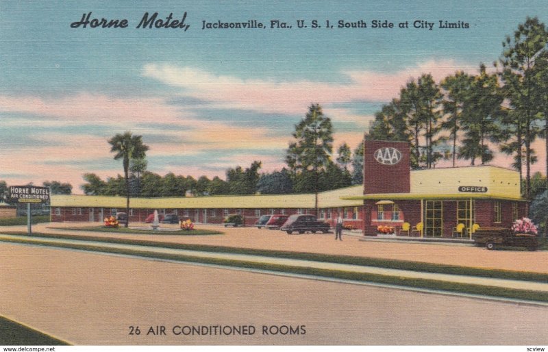 JACKSONVILLE , Florida , 30-40s ; Horne Motel