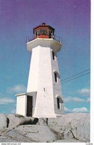 The Lighthouse, PEGGY's COVE , Nova Scotia , 1940s-60s;