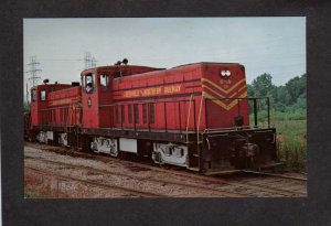 SC Greenville and & Northern Railroad Train South Carolina Postcard Railway