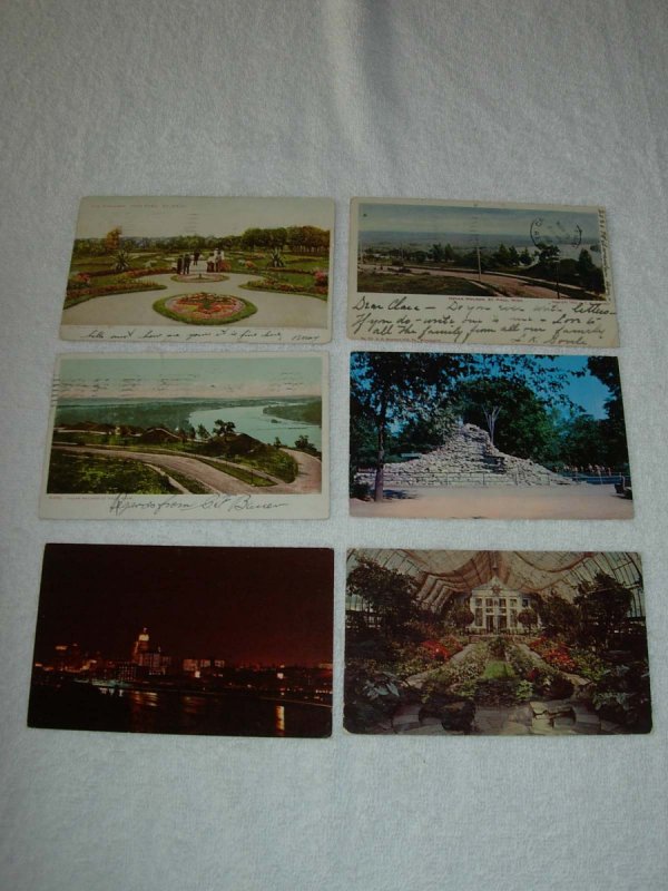 St. Paul MN - Lot Of 6 Great Vintage Postcards - x0516