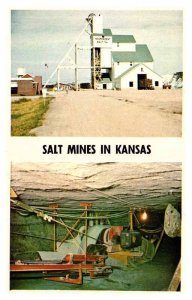 BUSINESS ACTIVITY SCENE Between Hutchinson, Lyons & Kanopolis Kansas KS AQ9638
