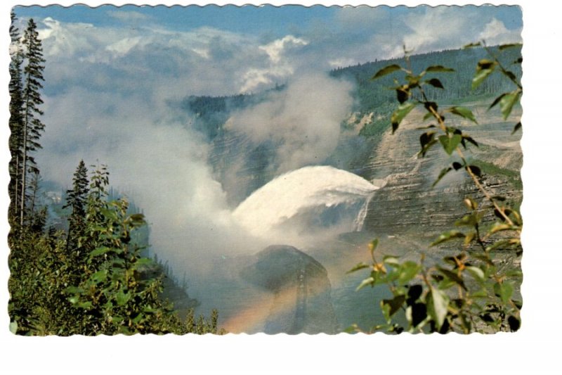 Spillway Overflow of Bennett Dam, British Columbia,