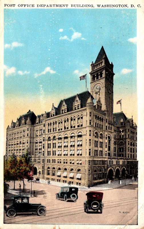 Washington D C The Post Office Building 1930