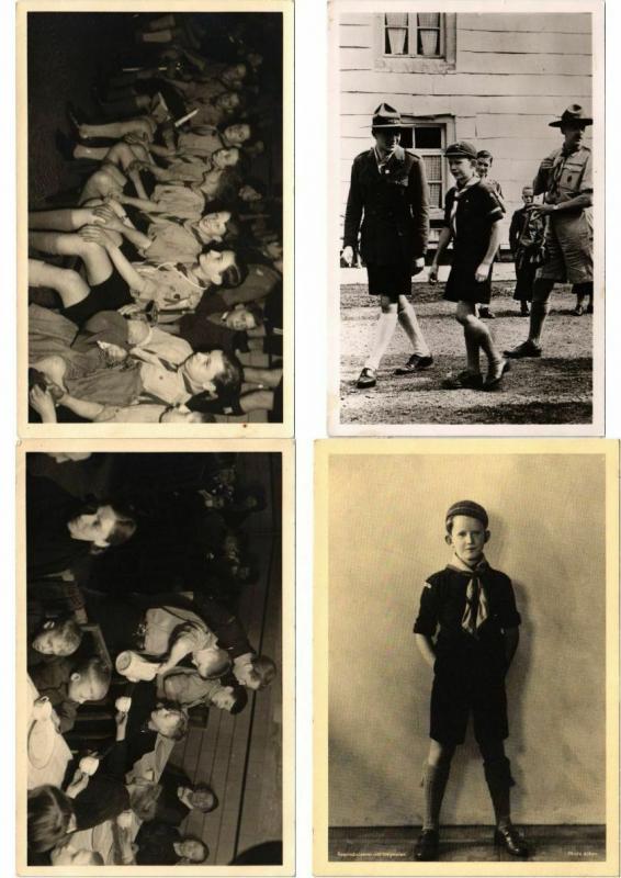 SCOUTING SCOUTISME BELGIAN ROYALTY ROYAUTÉ BELGIUM 14 CPA