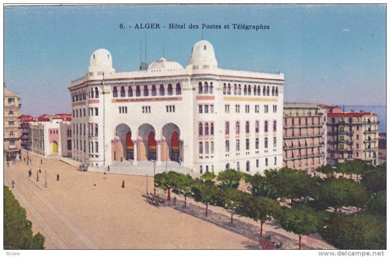 Hotel Des Postes Et Telegraphes, Alger, Algeria, 1900-1910s