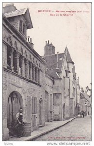 Maison Romane (XII Siecle), Rue De La Charite, Beaune (Cote d´Or), France, 1...