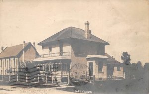 Dashwood Ontario Canada Residence Real Photo Vintage Postcard AA67947