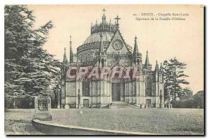 Postcard Old Chapel Dreux Saint Louis Sepulture of the Orleans Family