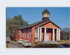 Postcard Cullowhee Baptist Church, Cullowhee, North Carolina