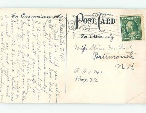 Divided-back RUSTIC BRIDGE Keene New Hampshire NH AD8262