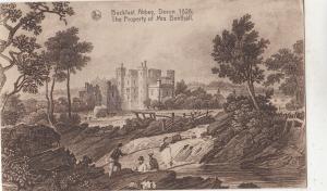 BF32744 buckfast abbey devon  uk front/back image