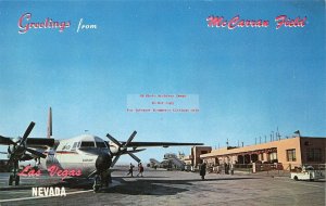 NV, Las Vegas, Nevada, McCarran Airport, Plane, Western Resort Pub No S-41307