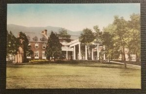 Mint Vintage Hand Colored Postcard The Mimslyn Hotel Luray Virginia