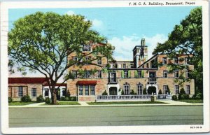 postcard Beaumont, Texas - YMCA Building