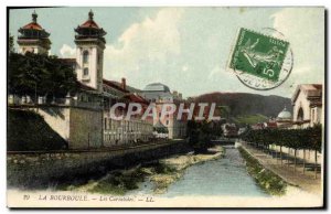 Old Postcard La Bourboule The Caryatids