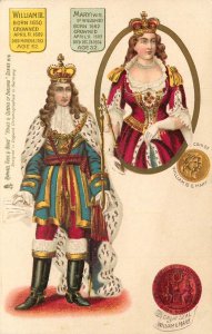 Tuck Postcard Kings And Queens Of England Series 616 William and Mary