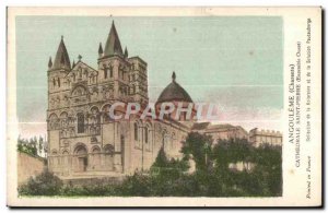 Old Postcard Angouleme (Charente) Cathedrale Saint Pierre