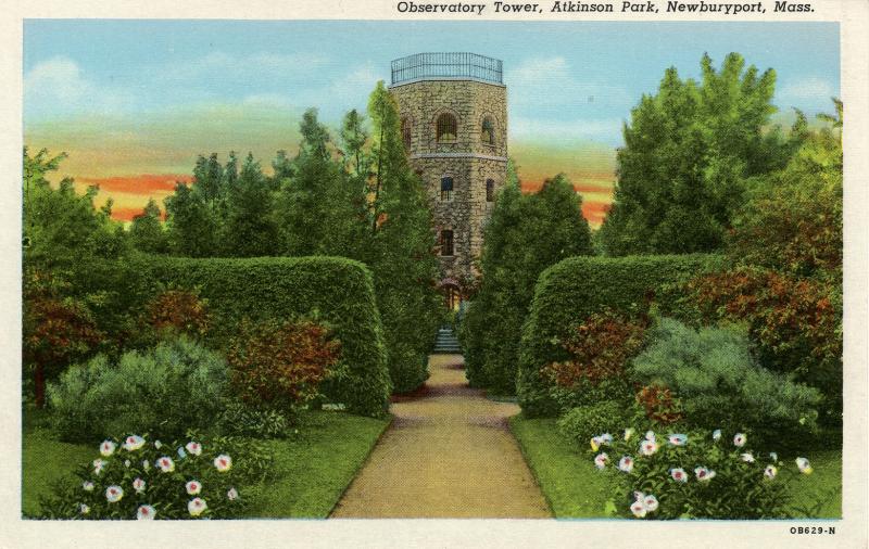 MA - Newburyport. Atkinson Park, Observatory Tower