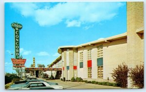 DES PLAINES, Illinois IL ~ Roadside O'HARE CONCORD MOTOR INN Motel  Postcard