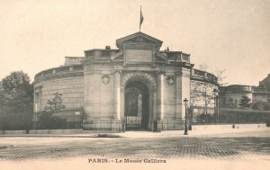 Vintage Postcard 1900's View of Le Musee Galliera Paris France