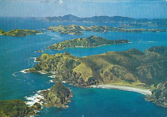 New Zealand Bay Of Islands Towards Cape Brett Northland