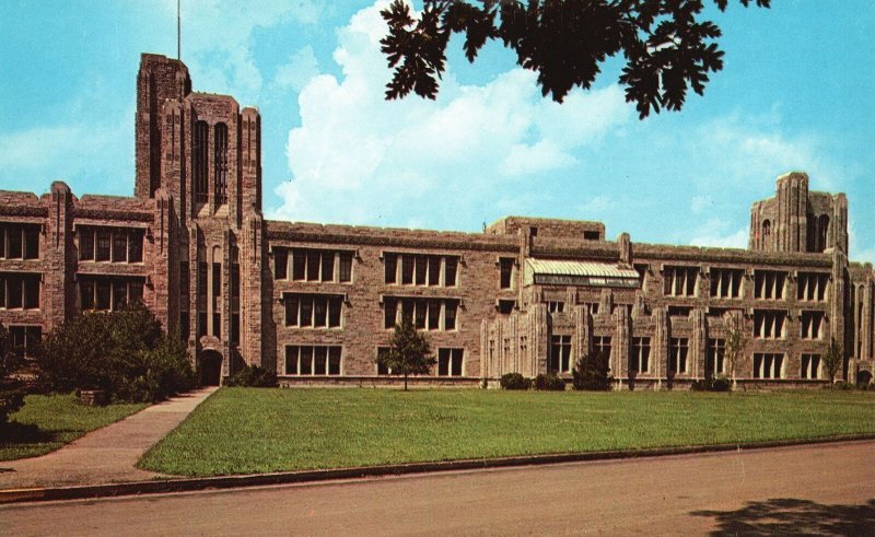 Vintage Postcard Jordan Memorial Hall Campus Of Butler University Indianapolis