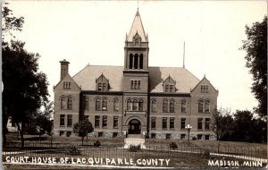 Minnesota Madison Court House Real Photo