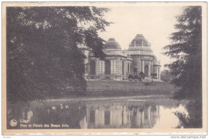 Liege, Parc et Palais des Beaux Arts, Belgium, 10-20s