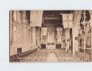 Postcard Kings Own Memorial Chapel Lancaster England