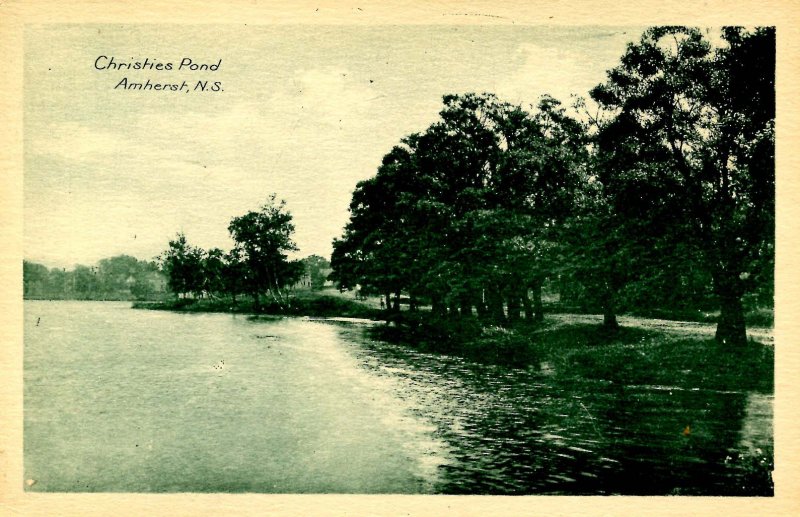 Canada - Nova Scotia, Amherst. Christies Pond