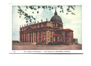 St James Cathedral, Buses, Montreal, Quebec,