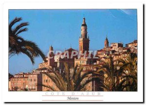 Modern Postcard The French Riviera Menton