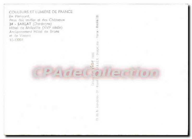 Postcard Modern Colors and Light of France in Perigord truffles and Country S...