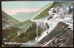 Vintage Postcard 1907-1915 Crawford Notch One August Day, White Mountains, ,NH