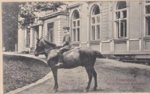 Friedrichsruh Fuerst Otto von Bismarck On Horseback