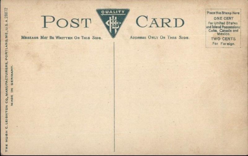 East Creek NY Old Toll Gate c1910 Postcard