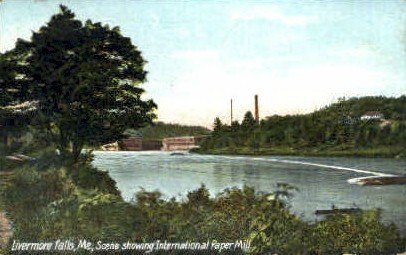 International Paper Mill - Livermore Falls, Maine ME  