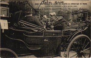 CPA AK CLERMONT-FERRAND - Arrivée a la Gare Ministre de la Guerre (118243)