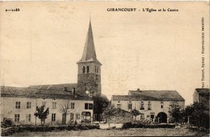 CPA GIRANCOURT Église et le Centre (401147)