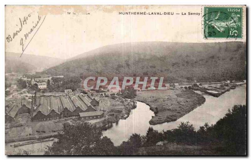 Old Postcard Montherme Laval Dieu The semoy