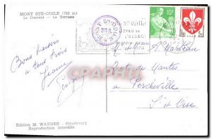 Old Postcard Mont Sainte Odile Convent La Terrasse