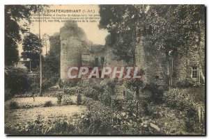 Old Postcard Chateaubriant Loire Inf