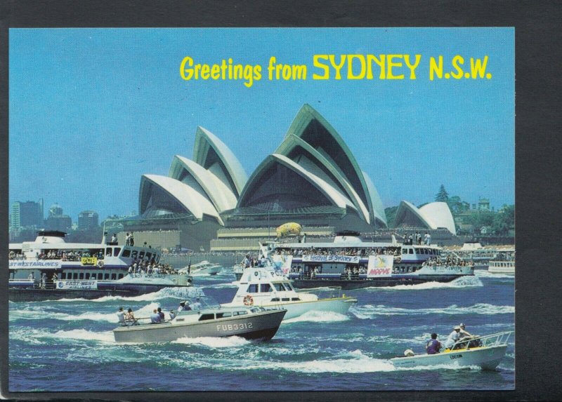 Australia Postcard - Greetings From Sydney, New South Wales  T8929