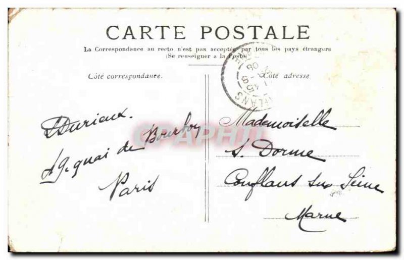 Old Postcard Paris Vendome Column