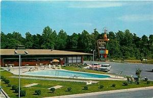 NC, Greensboro, North Carolina, Holiday Inn, Curteichcolor No. 9C-K1416