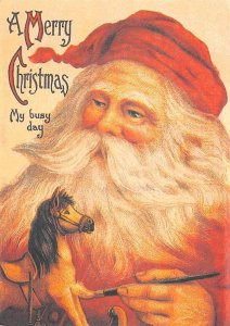 A Merry Christmas, Antique Greeting Card 