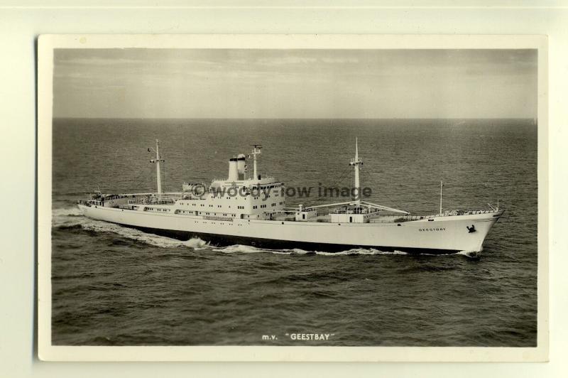 cb0230 - Geest Line Cargo Ship - Geestbay - postcard