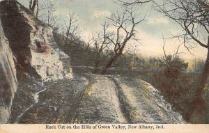 Hills Of Green Valley Rock Cut - New Albany, Indiana IN