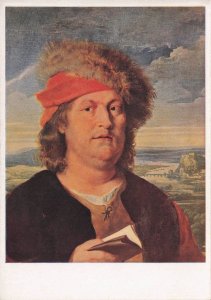 Peter Rubens Paracelcus Rare Old Painting Postcard